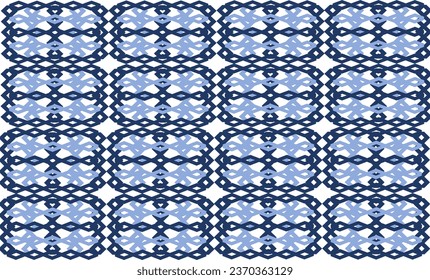 seamless knitted pattern, blue plaid texture seamless repeat pattern as check board, replete image design for fabric printing
