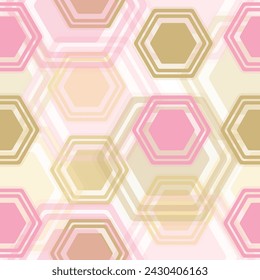 Seamless knitted pattern in the form of gradient rhombuses is crocheted with multi-colored threads.  Hexagon multicolor pattern.