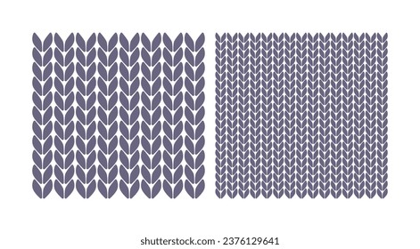 Seamless Knitted Pattern Knitting Wool Yarn Background Knit Print Sweater Texture