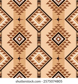 Seamless knitted Pattern.  Native Embroidery seamless pattern   on background. Design for fashion texture. fabric,clothing,wrapping,print geometric ethnic oriental.