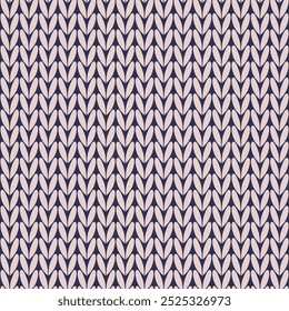 Seamless knitted pattern in navy blue and beige, perfect for textile design, backgrounds, wallpapers, or branding. Ideal for fashion, decor, and crafting projects