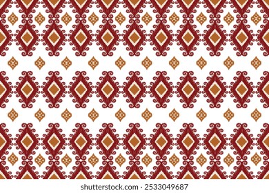 Seamless knitted pattern with red and white stripes, digital file download