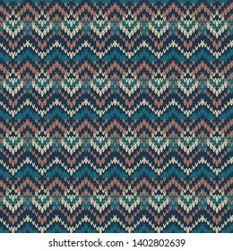 seamless knitted pattern, universal color background for textile