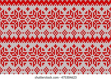 Seamless knitted pattern. Seamless knitted pattern. Vector illustration for your graphic design