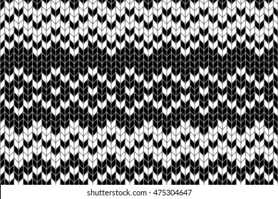 Seamless knitted pattern. Seamless knitted pattern. Vector illustration for your graphic design