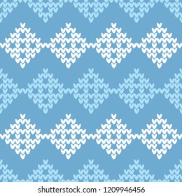 Seamless knitted pattern. A warm sweater. Print. Cloth design, wallpaper. Can be used for wallpaper, textile, invitation card, wrapping, web page background.