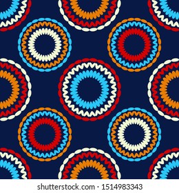 Seamless knitted pattern. A warm sweater. Knitted mosaic. Can be used for wallpaper, textile, invitation card, wrapping, web page background.