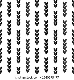 Seamless knitted pattern. A warm sweater. Vector illustration for web design or print.