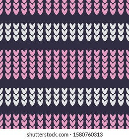 Seamless knitted pattern. A warm sweater. Can be used for wallpaper, textile, invitation card, wrapping, web page background.