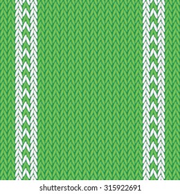 Seamless knitted pattern. Woolen cloth