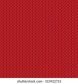 Seamless knitted pattern. Woolen cloth