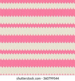 Seamless knitted pattern for Your design