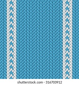 Seamless knitted pattern.Woolen cloth
