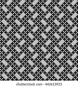 Seamless Knitting Pattern Goose pads