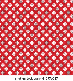 Seamless Knitting Pattern in peas