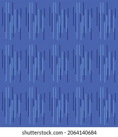 seamless knitting pattern vector illustration  