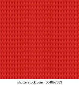 Seamless Knitting Pattern. Vector illustration.