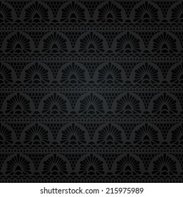 Seamless lace. Abstract floral pattern. Vector illustration 