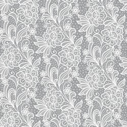 Seamless Lace Floral Backgraund. Vector Lace Pattern