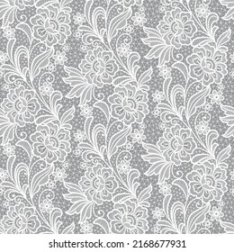 seamless lace floral backgraund. vector lace pattern