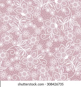 seamless lace floral background