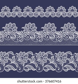 seamless  lace  floral   background. 