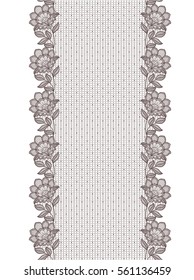 seamless  lace  floral   background.