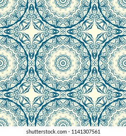 Seamless lace floral background. decorative texture for wallpaper, invitation. Vector color super illustration.
