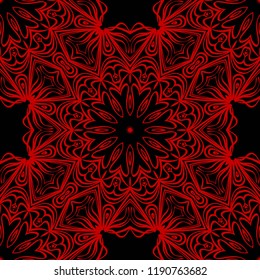 seamless lace floral background. Texture for wallpaper, invitation. Vector illustration.