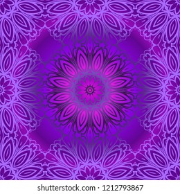 seamless lace floral background. Texture for wallpaper, invitation. Vector illustration