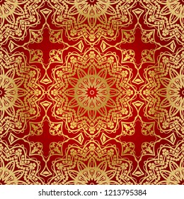 seamless lace floral background. Texture for wallpaper, invitation. Vector illustration
