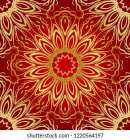 seamless lace floral background. Texture for wallpaper, invitation. Vector illustration