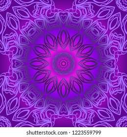 seamless lace floral background. Texture for wallpaper, invitation. Vector illustration