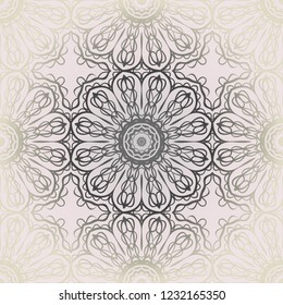 seamless lace floral background. Texture for wallpaper, invitation. Vector illustration