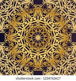 seamless lace floral background. Texture for wallpaper, invitation. Vector illustration