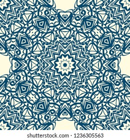 seamless lace floral background. Texture for wallpaper, invitation. Vector illustration