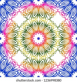 seamless lace floral background. Texture for wallpaper, invitation. Vector illustration