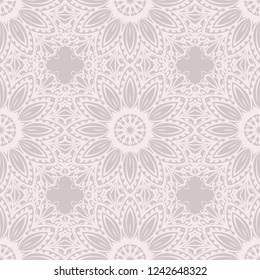 seamless lace floral background. Texture for wallpaper, invitation. Vector illustration