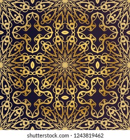 seamless lace floral background. Texture for wallpaper, invitation. Vector illustration