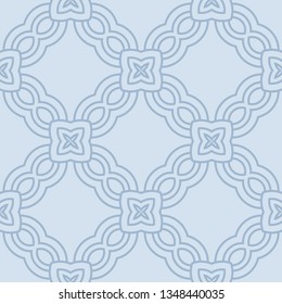 Seamless Lace Geometric Background. Texture For Wallpaper, Invitation. Vector Illustration