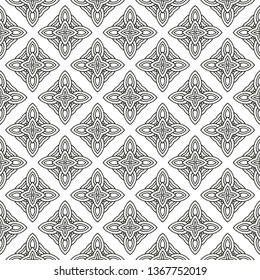 Seamless Lace Geometric Background. Texture For Wallpaper, Invitation. Vector Illustration