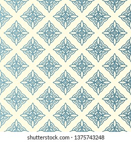 Seamless Lace Geometric Background. Texture For Wallpaper, Invitation. Vector Illustration