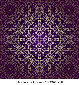 Seamless Lace Geometric Background. Texture For Wallpaper, Invitation. Vector Illustration