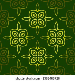 Seamless Lace Geometric Background. Texture For Wallpaper, Invitation. Vector Illustration