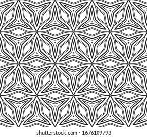 Seamless Lace Geometric Background. Texture For Wallpaper, Invitation. Illustration. Vector