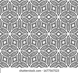 Fondo geométrico de encaje impecable. Textura Para Papel De Fondo, Invitación. Ilustración. Vector