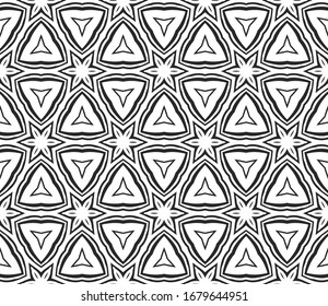 Nahtlose Spitzen, geometrischer Hintergrund. Textur für Tapete, Einladung. Illustration. Vektorillustration