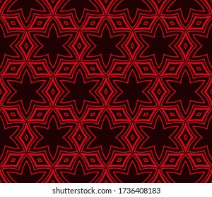 Seamless Lace Geometric Background. Texture For Wallpaper, Invitation. Illustration. Vector