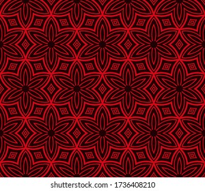 Seamless Lace Geometric Background. Texture For Wallpaper, Invitation. Illustration. Vector