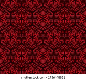 Seamless Lace Geometric Background. Texture For Wallpaper, Invitation. Illustration. Vector
